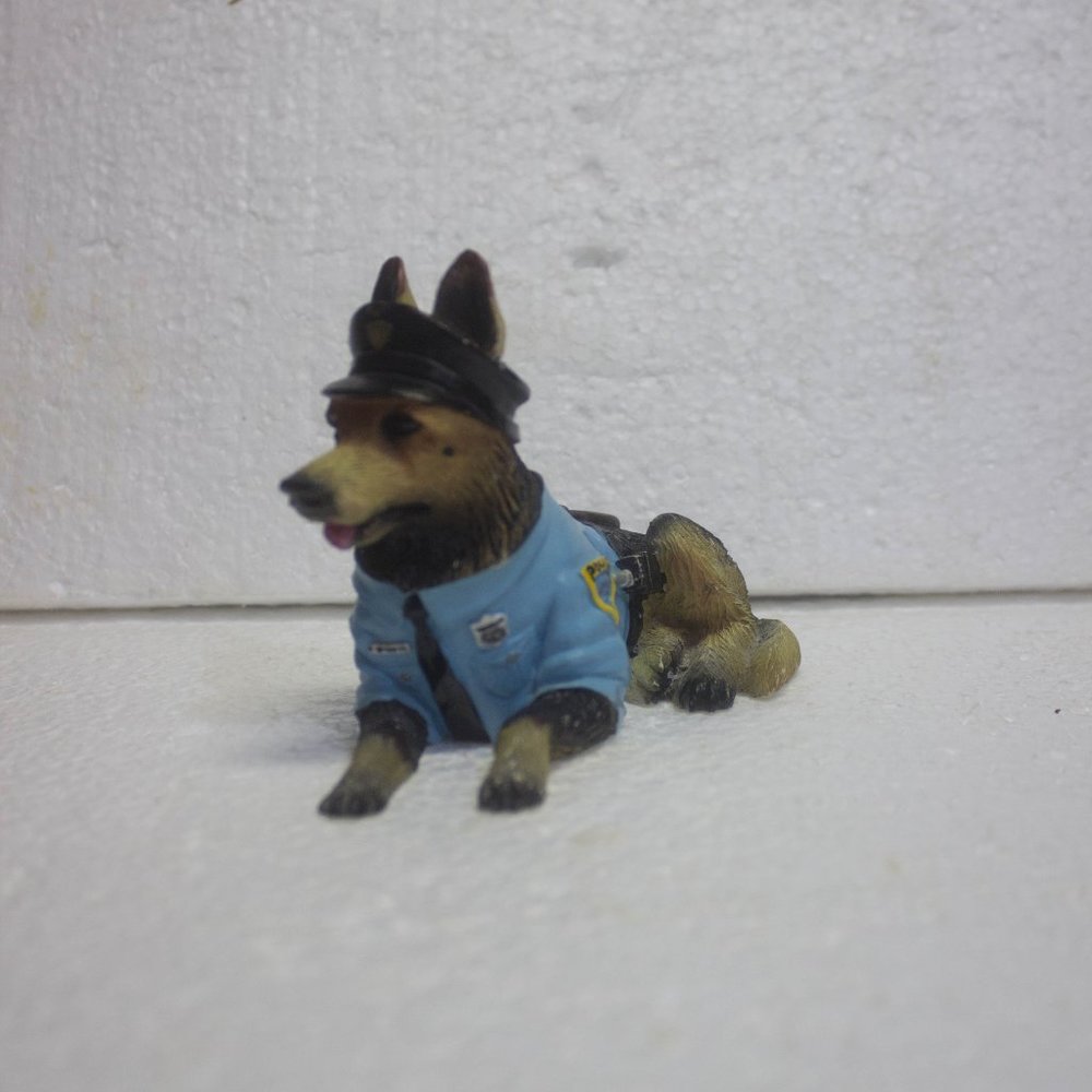 Vintage Avery Creations Police German Shepherd Dog